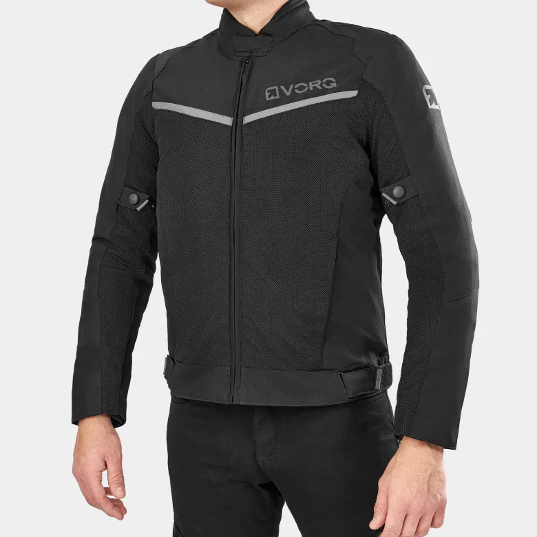 Kurtka tekstylna VORG NANO BLACK czarny