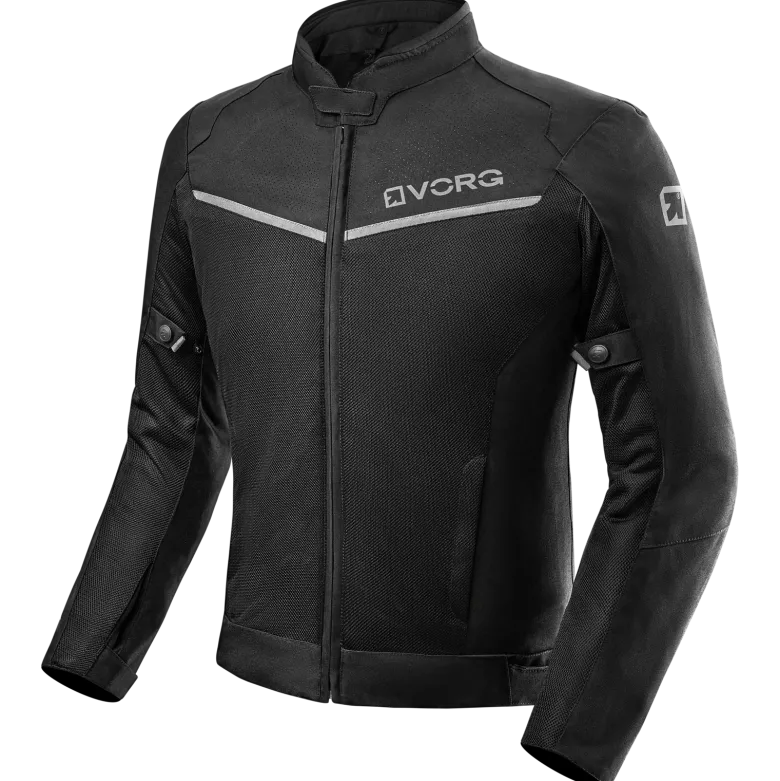 Kurtka tekstylna VORG NANO BLACK czarny