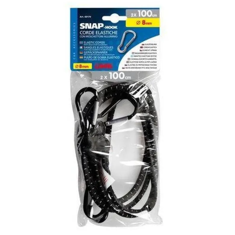 Linka z haczykiem LAMPA SNAP-HOOK 2x100CM
