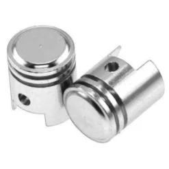 Nakrętki na wentyl KEITI B211 SILVER