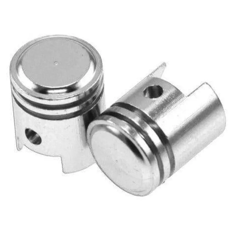 Nakrętki na wentyl KEITI B211 SILVER