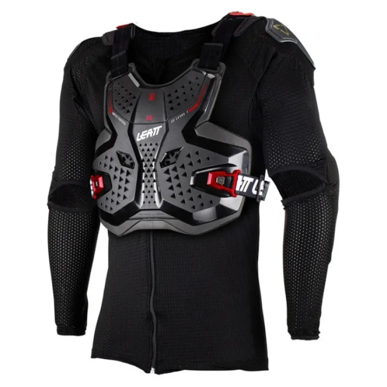Ochraniacz ciała dziecięca LEATT BODY PROTECTOR 3.5 JUNIOR BLACK/RED czarny czerwony