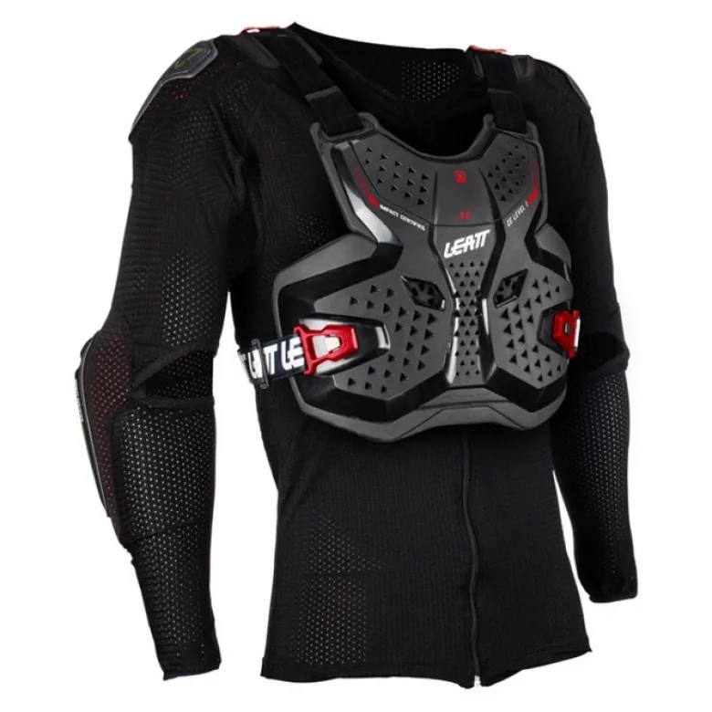 Ochraniacz ciała dziecięca LEATT BODY PROTECTOR 3.5 JUNIOR BLACK/RED czarny czerwony