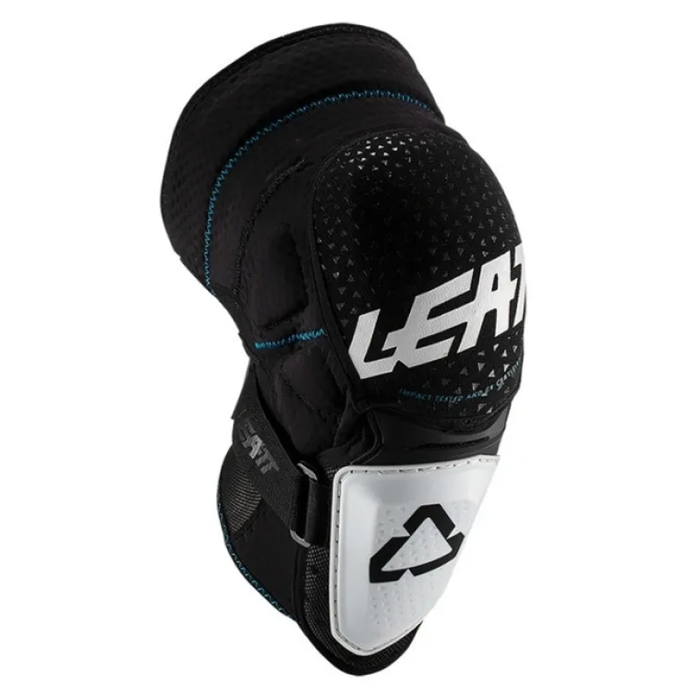Ochraniacze kolan LEATT 3DF HYBRID WHITE/BLACK czarne białe