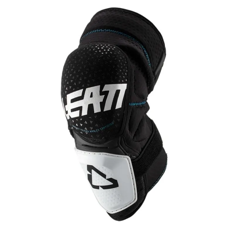 Ochraniacze kolan LEATT 3DF HYBRID WHITE/BLACK czarne białe