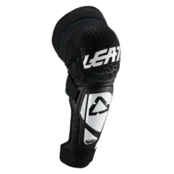 Ochraniacze kolan LEATT 3DF HYBRID EXT WHITE/BLACK czarne białe