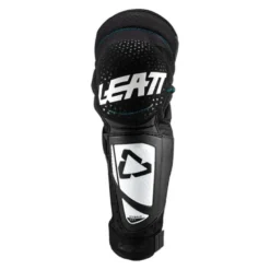 Ochraniacze kolan LEATT 3DF HYBRID EXT WHITE/BLACK czarne białe