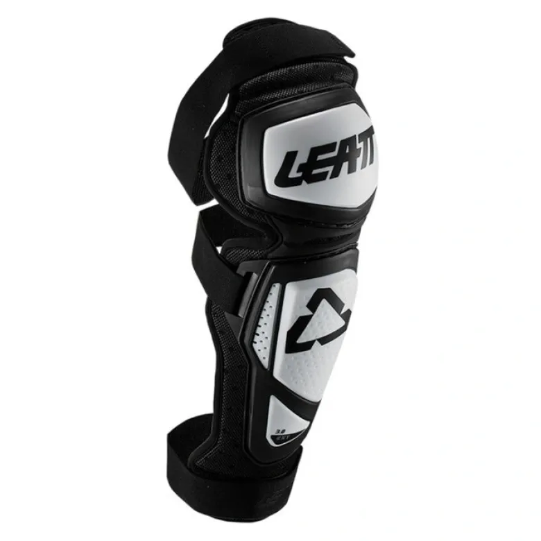 Ochraniacze kolan LEATT 3.0 EXT WHITE/BLACK czarne białe