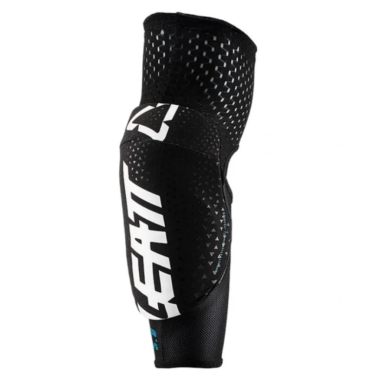 Ochraniacze łokci dziecięce LEATT 3DF 5.0 JUNIOR WHITE/BLACK czarne białe