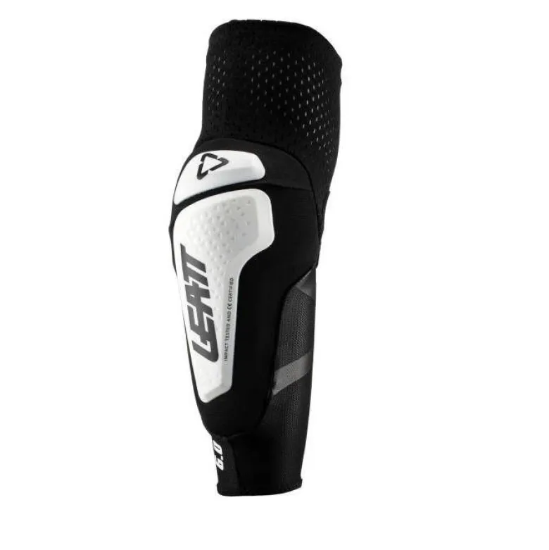 Ochraniacze łokci LEATT 3DF 6.0 WHITE/BLACK czarne białe