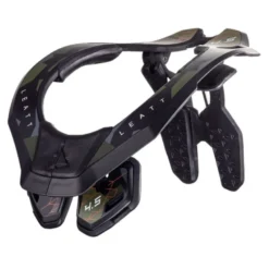 Ochraniacz karku LEATT 4.5 NECK BRACE CAMO czarny zielony fluo