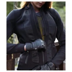 Ochraniacz klatki damski KNOX MICRO-LOCK MK2 LADY do kurtek czarny żółty