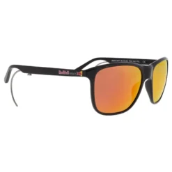 Okulary RED BULL SPECT REACH BLACK SZKŁA BROWN RED MIRROR POL czarny czerwony