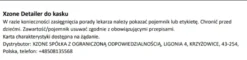 Podróżny zestaw do pielęgnacji kasku XZONE 110ml