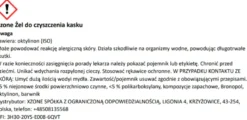 Podróżny zestaw do pielęgnacji kasku XZONE 110ml
