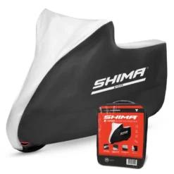 Pokrowiec na motocykl SHIMA X-COVER SOLO BLACK czarny srebrny
