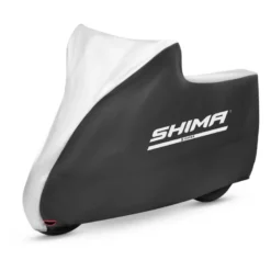 Pokrowiec na motocykl SHIMA X-COVER SOLO BLACK czarny srebrny