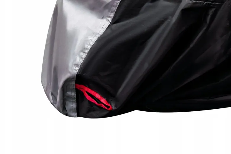 Pokrowiec na motocykl SHIMA X-COVER SOLO BLACK czarny srebrny