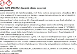 Płyn do prania odzieży jeansowej XZONE JEANS CARE 300ml