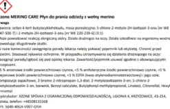 Płyn do prania odzieży z wełny merino XZONE MERINO CARE 300ml