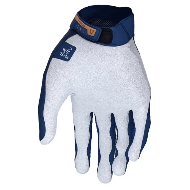 Rękawice cross damskie LEATT MOTO 2.5 X-FLOW LADY DEEP BLUE niebieski