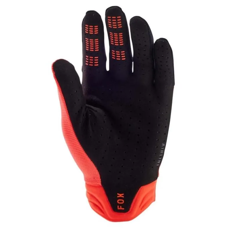Rękawice cross dziecięce FOX JUNIOR AIRLINE FLUO ORANGE pomarańczowy fluo