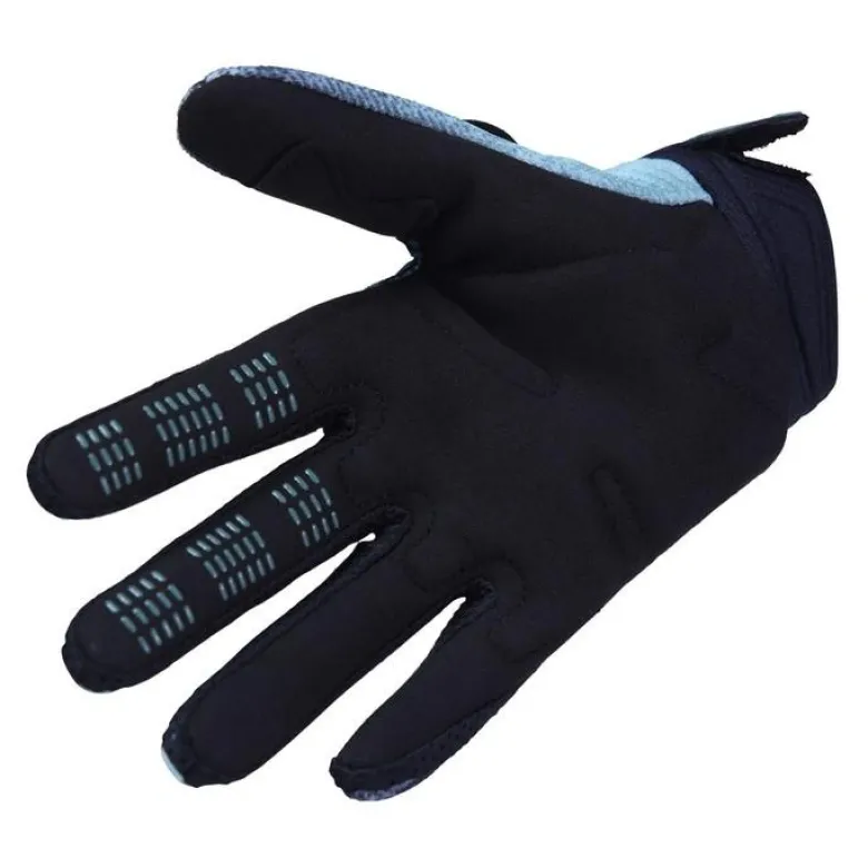Rękawice cross dziecięce FOX JUNIOR 180 KAIROS TURQUOISE niebieski czarny