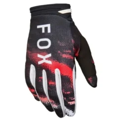 Rękawice cross FOX 180 KAIROS WHITE/FLUO RED biały czerwony fluo