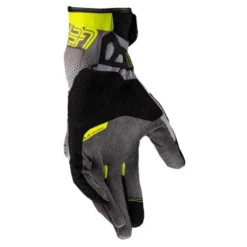 Rękawice cross LEATT ADV HYDRADRI 5.5 VIZ szary żółty fluo