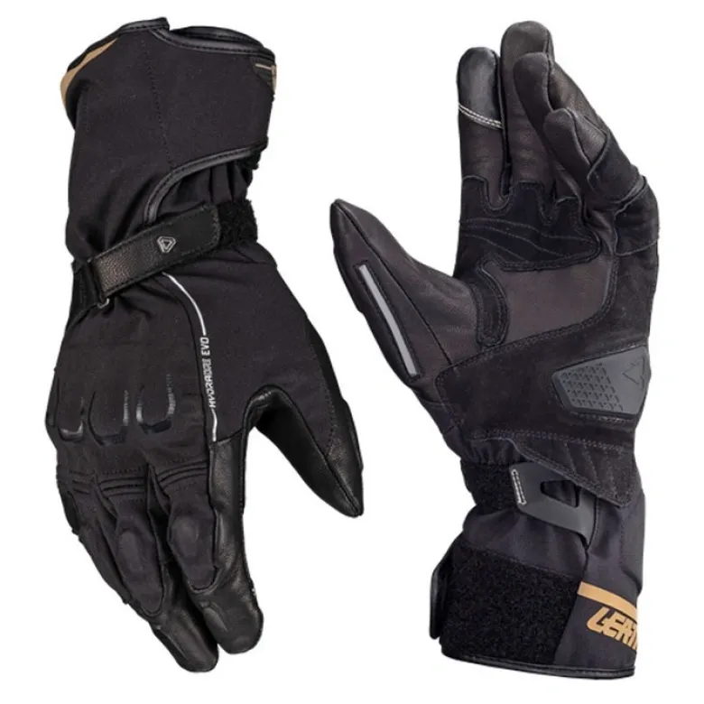 Rękawice cross LEATT ADV SUBZERO 7.5 STEALTH czarny