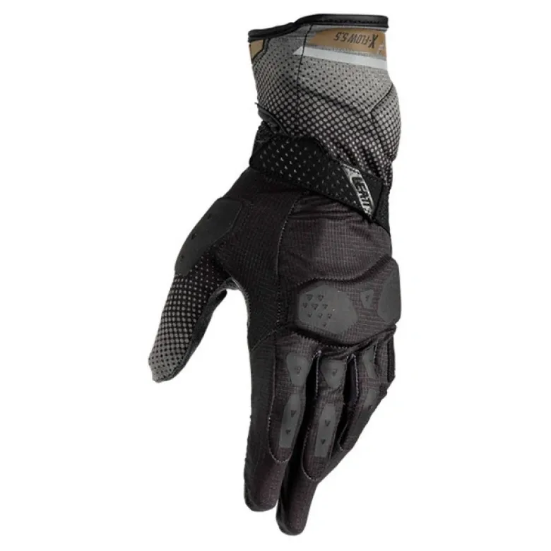 Rękawice cross LEATT ADV X-FLOW 5.5 STEALTH czarny