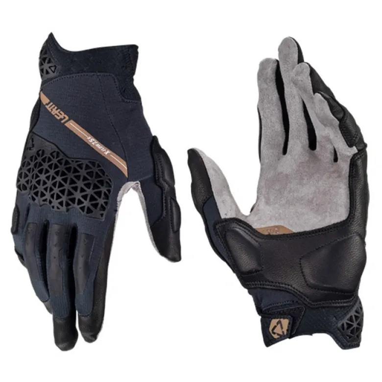 Rękawice cross LEATT ADV X-FLOW 7.5 SHORT STEALTH czarny