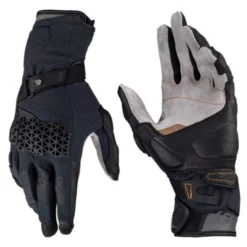 Rękawice cross LEATT ADV X-FLOW 7.5 STEALTH czarny