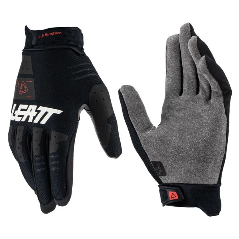 Rękawice cross LEATT MOTO 2.5 SUBZERO BLACK czarny