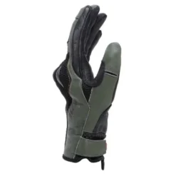 Rękawice miejskie DAINESE KARAKUM ERGO-TEK BLACK/GREEN czarny zielony