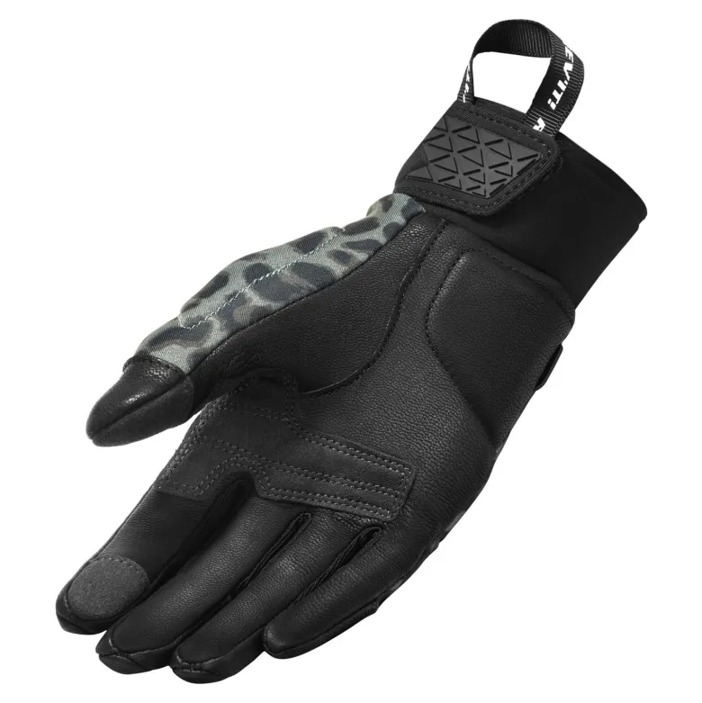 Rękawice miejskie damskie REVIT SPECTRUM LADY LEOPARD/DARK GREY czarny szary moro