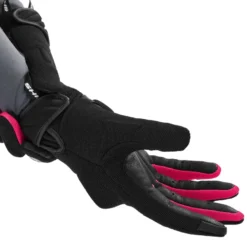 Rękawice miejskie damskie SHIMA SONIC LADY PINK czarny różowy