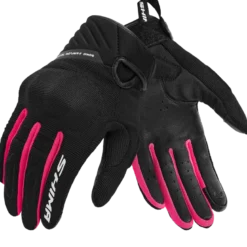 Rękawice miejskie damskie SHIMA SONIC LADY PINK czarny różowy