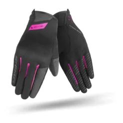 Rękawice miejskie damskie SHIMA ONE EVO LADY PINK czarny różowy