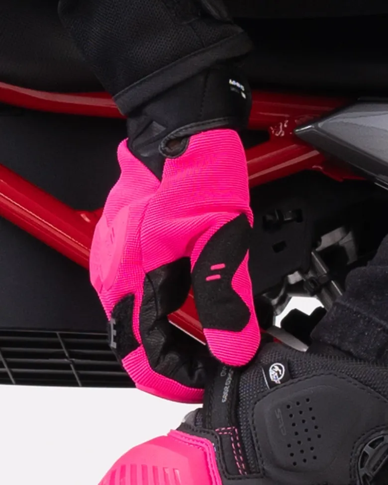 Rękawice miejskie damskie SHIMA DRIFT LADY PINK różowy czarny