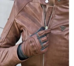 Rękawice miejskie damskie SHIMA CALIBER LADY BROWN brązowy czarny
