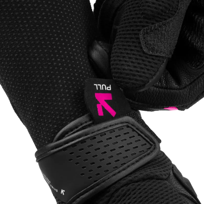 Rękawice miejskie damskie SHIMA SPARK 3.0 LADY PINK czarny różowy