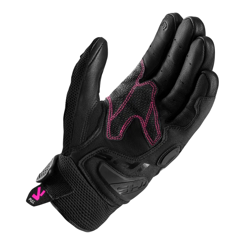 Rękawice miejskie damskie SHIMA SPARK 3.0 LADY PINK czarny różowy