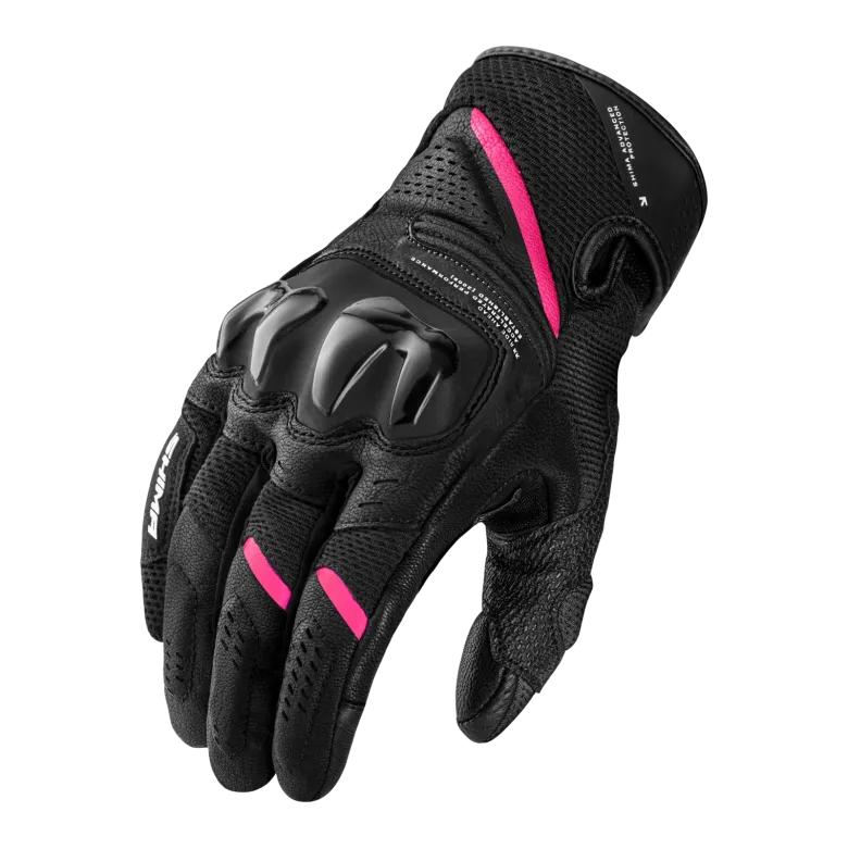 Rękawice miejskie damskie SHIMA SPARK 3.0 LADY PINK czarny różowy