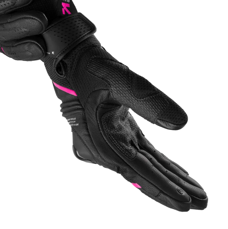 Rękawice miejskie damskie SHIMA SPARK 3.0 LADY PINK czarny różowy