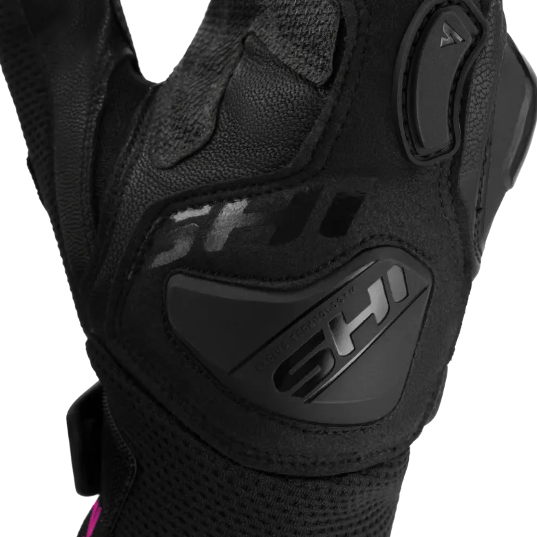 Rękawice miejskie damskie SHIMA SPARK 3.0 LADY PINK czarny różowy