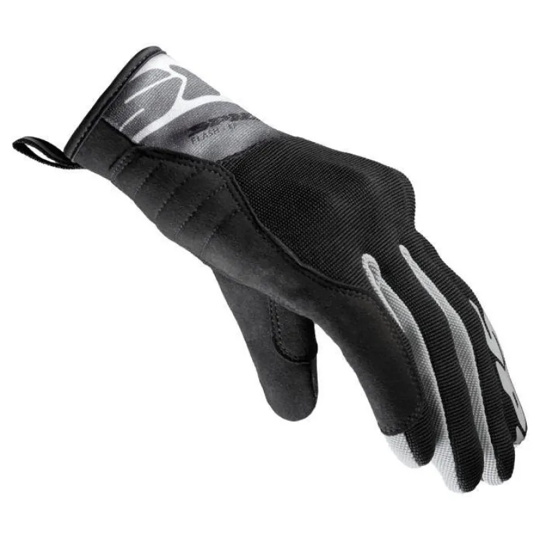 Rękawice miejskie damskie SPIDI FLASH-KP LADY BLACK/GREY czarny szary