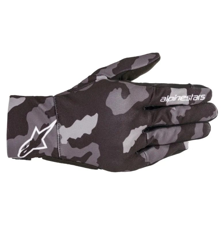 Rękawice miejskie dziecięce ALPINESTARS REEF JUNIOR BLACK/GREY CAMO czarny szary