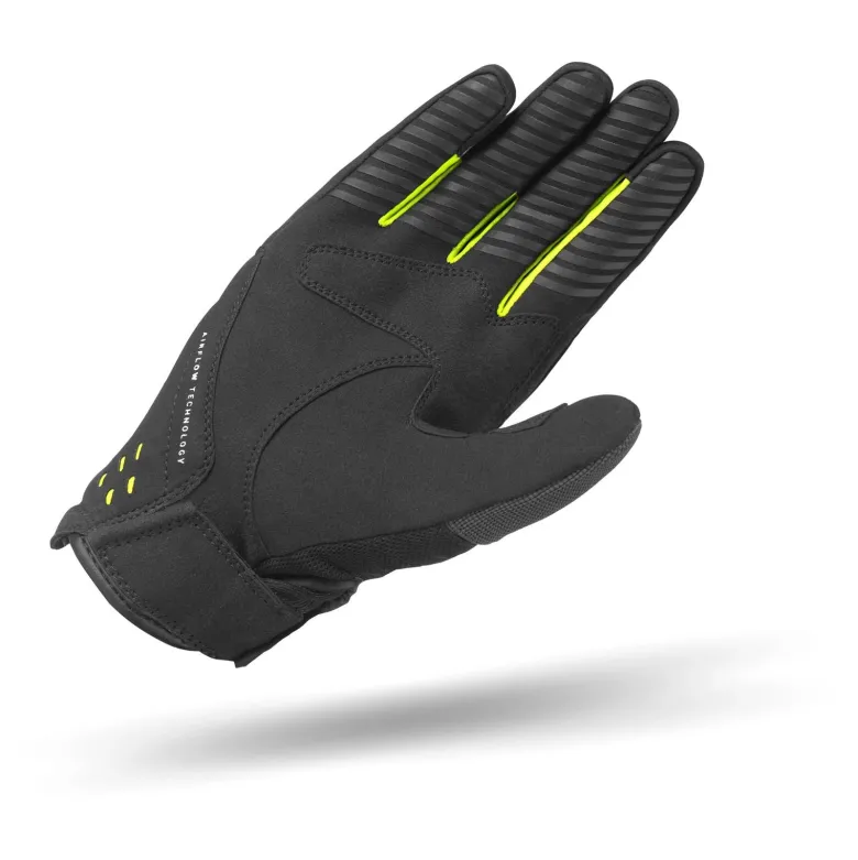 Rękawice miejskie dziecięce SHIMA ONE EVO KIDS FLUO czarny żółty fluo