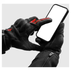 Rękawice miejskie REBELHORN CORE BLACK/RED czarny czerwony